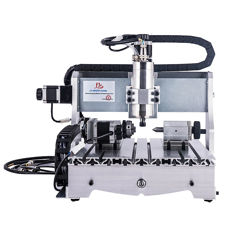 

DIY mini CNC 4030 800W 3 4 aixs engraving machine CNC 3040 cutting machine special design for wood metal aluminum steel