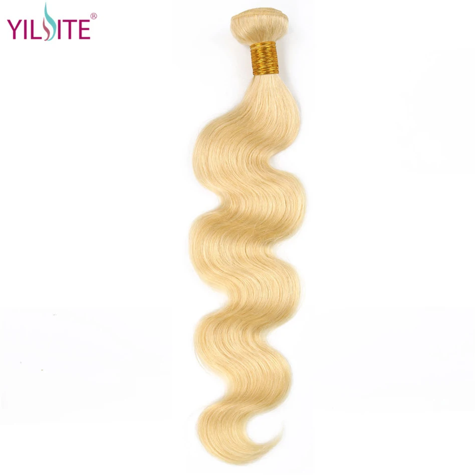 YILITE Peruvian Body Wave 613 Honey Blonde Hair Bundles 1/3/4 Bundles Remy Hair Weaving 100% Human Hair Bundles 10-30 Inch YILITE Peruvian Body Wave 613 Honey Blonde Hair Bundles 1/3/4 Bundles Remy Hair Weaving 100% Human Hair Bundles 10-30 Inch