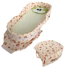 Портативная складная дорожная сумка на плечо для детской кроватки, Подушка для сна для новорожденного, противоопрокидывающая детская безопасная кровать, детская подушка для позиционирования сна