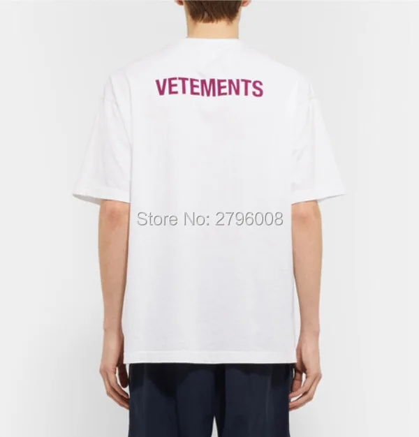 vetements staff tee