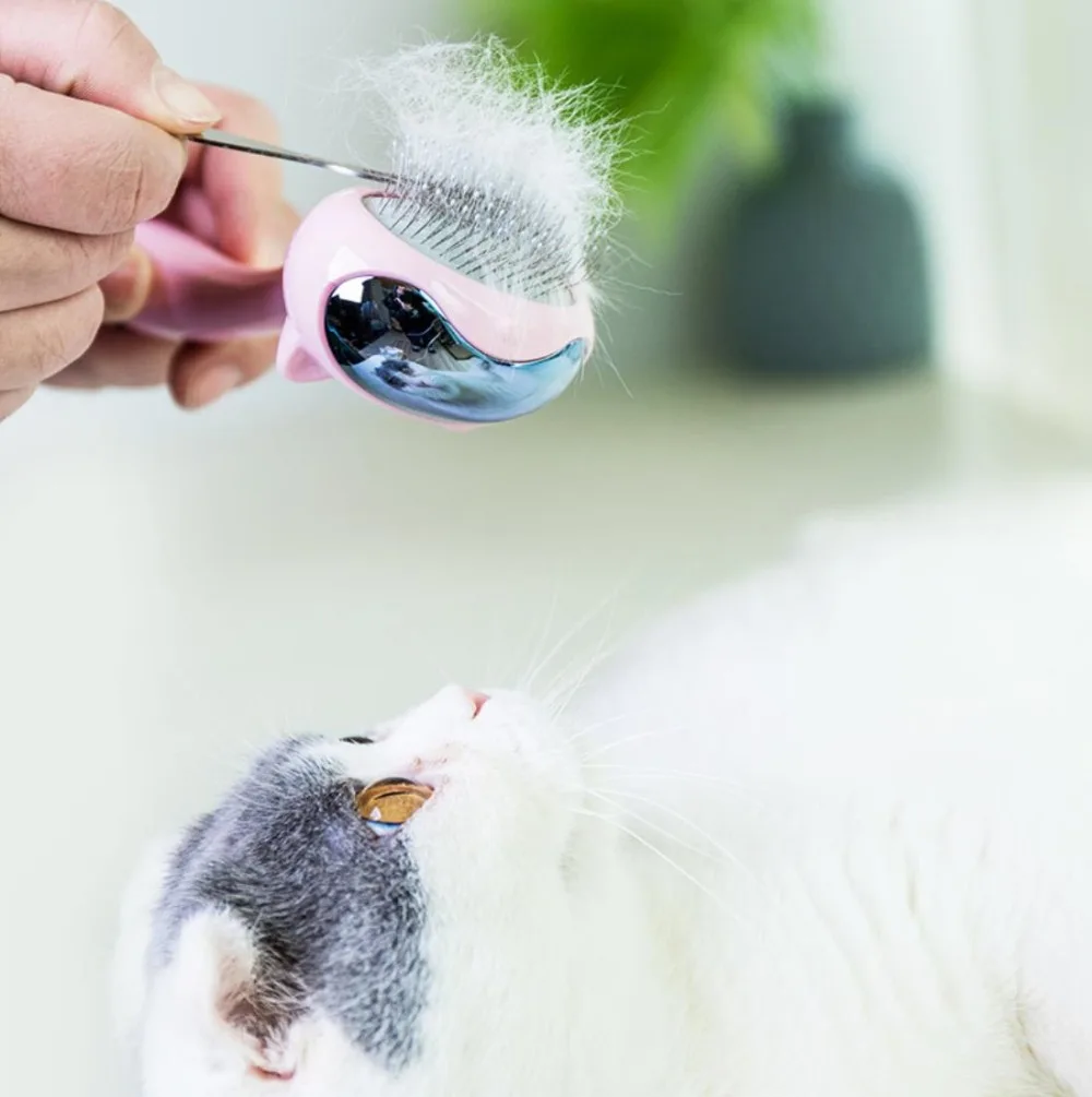 Новые Pet собачья кошачья шерсть щетка для удаления Space Cat Нержавеющая сталь собака Уход за лошадьми инструменты волос триммер для стрижки Расческа для собаки кошки