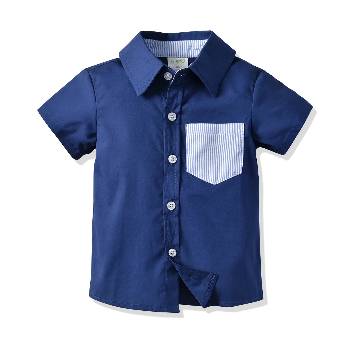 

2019 Summer Boy Shirts Cotton Baby Boy Clothes Toddler Kids Clothes Short Sleeve Plaid Shirt Boy Top Children Clothes Outfits