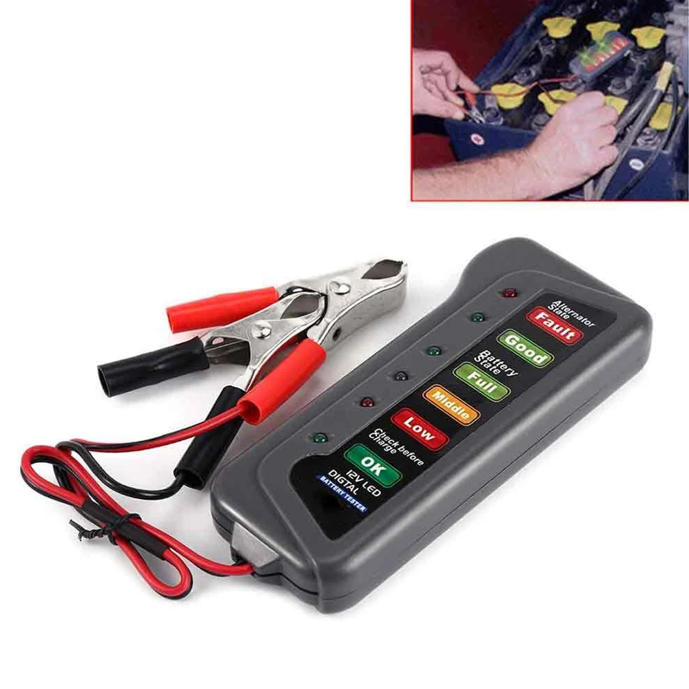 New Digital Battery Capacity Tester Measuring Instruments Power Supply