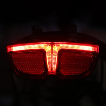 

6V Rear Light EBike LED Lamp Taillight For Bafang Mid Drive Motor Rear Light Original Compatible