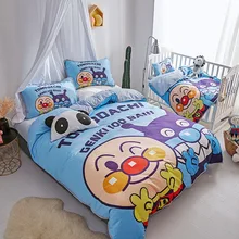 3 шт./компл. Детские Постельное белье Милая одежда с рисунком героев из мультфильма; хорошее качество; зимние утепленные, фланелевые футболки для новорожденных и детей Постельное белье пододеяльник наволочка плоский лист
