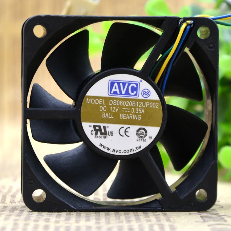 Новый оригинальный DS06020B12UP002 6020 12V 0.35A шаровой процессор Охлаждающий вентилятор