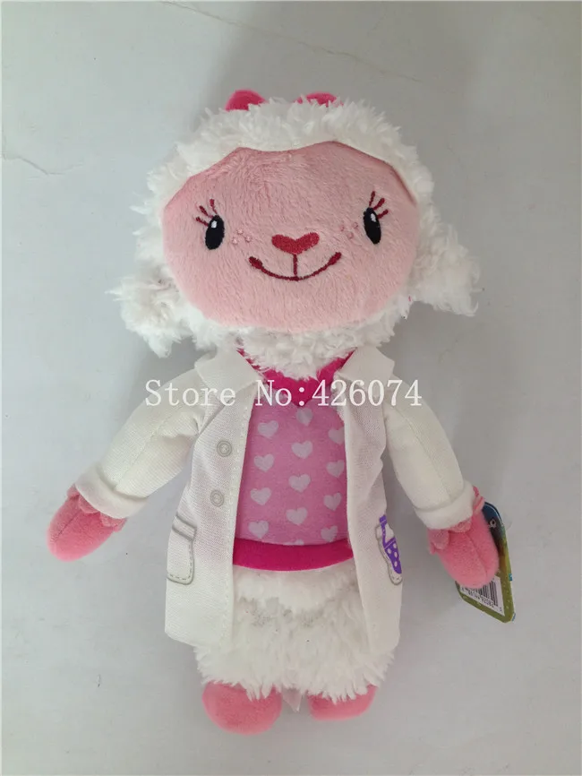 Doc McStuffins Lambie Boppy Gabby Stuffy Hallie Whispers Chilly Findo пищалки мягкие животные детские плюшевые игрушки детские подарки