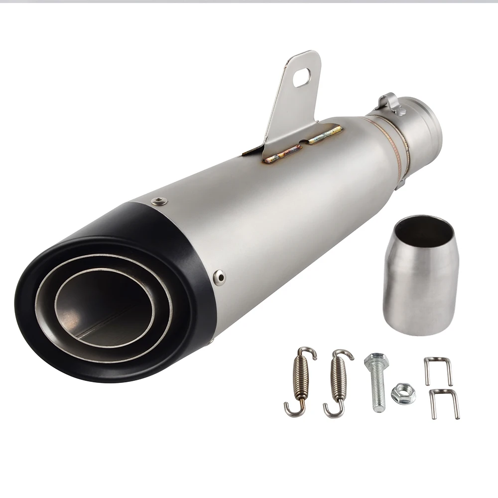 NICECNC ATV de la motocicleta silenciador de Escape de escapar de deslizamiento 38-51mm para YZF R1 R6 MT07 MT09 FZ1 FZ6 GSXR600RR Z1000 Z750 ZX6R