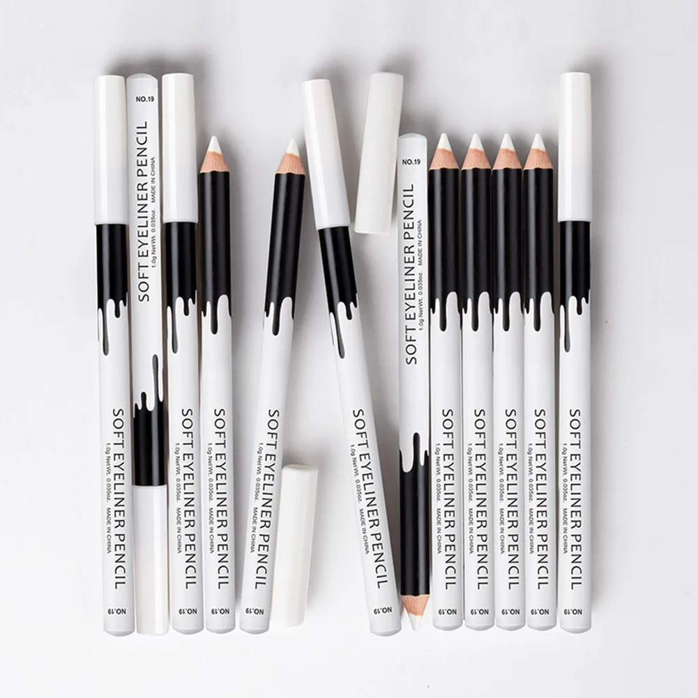 MENOW Brand Makeup Silky Wood Cosmetic White Eyeliner Pencil Silkworm