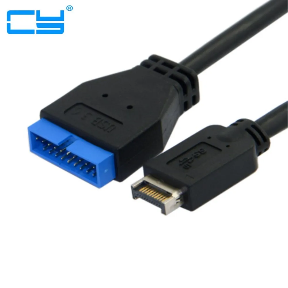 

USB 3.1 Front Panel Header to USB 3.0 20Pin Header Extension Cable 30cm 0.3 for ASUS Motherboard