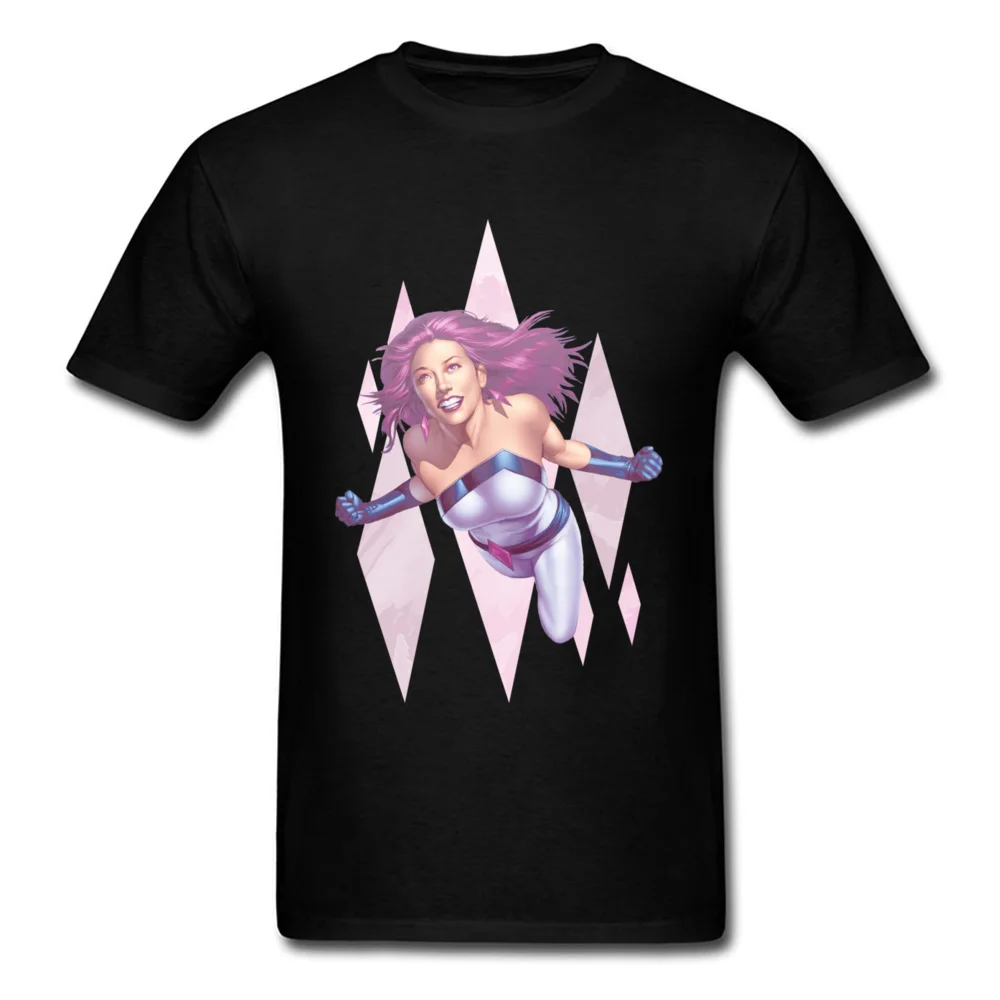 

Marvel Woman T Shirt Men Tops & Tees Star War Jewel in the Sky Casual T-shirts 100% Cotton Short Sleeve Sexy Tee Shirts O Neck