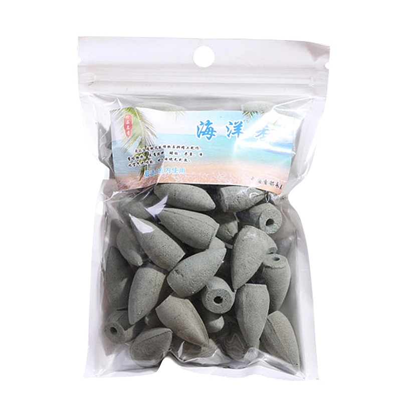 Marine Incense Длинный мешок несколько конусов это обратного потока минут аромат благовоний 45 шт. аромат шт богатый твердый аромат лаванды - Аромат: Marine Incense