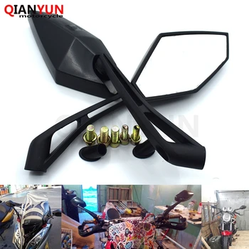 

Universal 8mm 10mm Motorcycle Rearview Mirrors Motorbike Side Mirrors FOR Kawasaki yamaha ktm honda suzuki bmw ducati aprilia r6