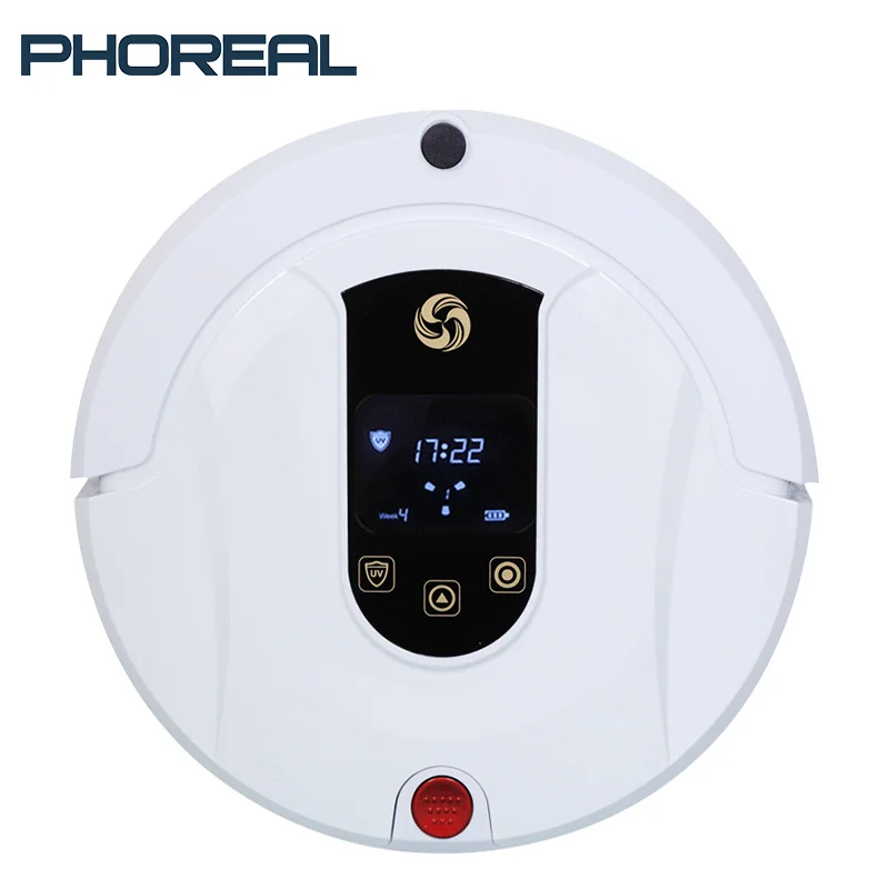 PhoReal 1200 PA умный робот пылесос для дома сухой мокрой воды моющий робот