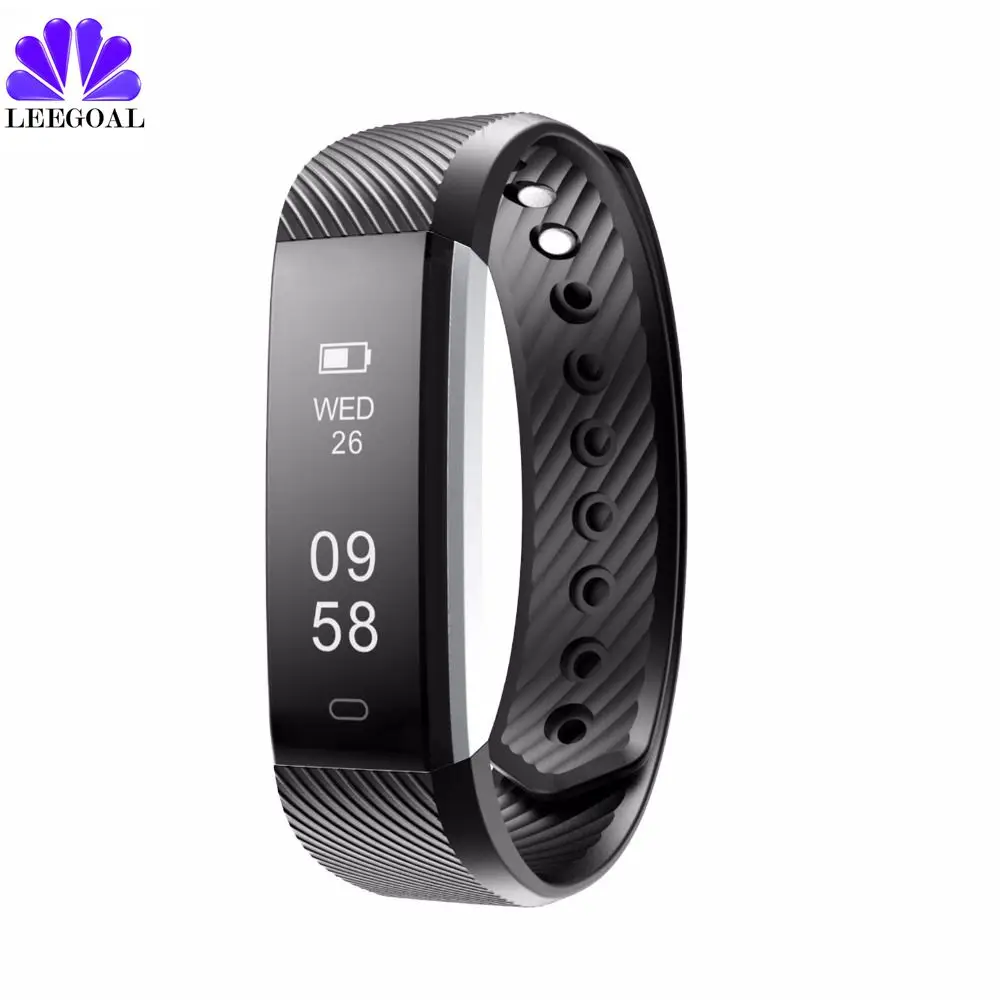 2017 bluetooth ID115 HR Smart Bracelet Heart Rate Monitor Fitness tracker Smart Band Waterproof smartband for