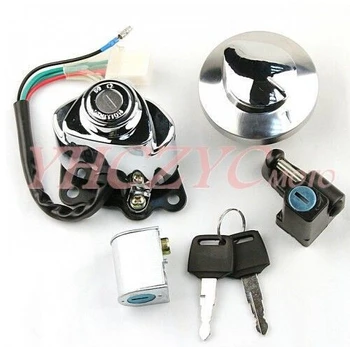 

Ignition Switch Gas Cap Helmet Steering Lock Key For Honda Shadow VLX 400 VLX 600 Steed VT400 VT600 all years