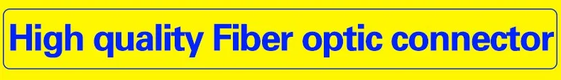 KELUSHI 100 шт./лот SC оптическое волокно быстрый холодный разъем FTTH SC однопользовательский режим upc быстрый разъем