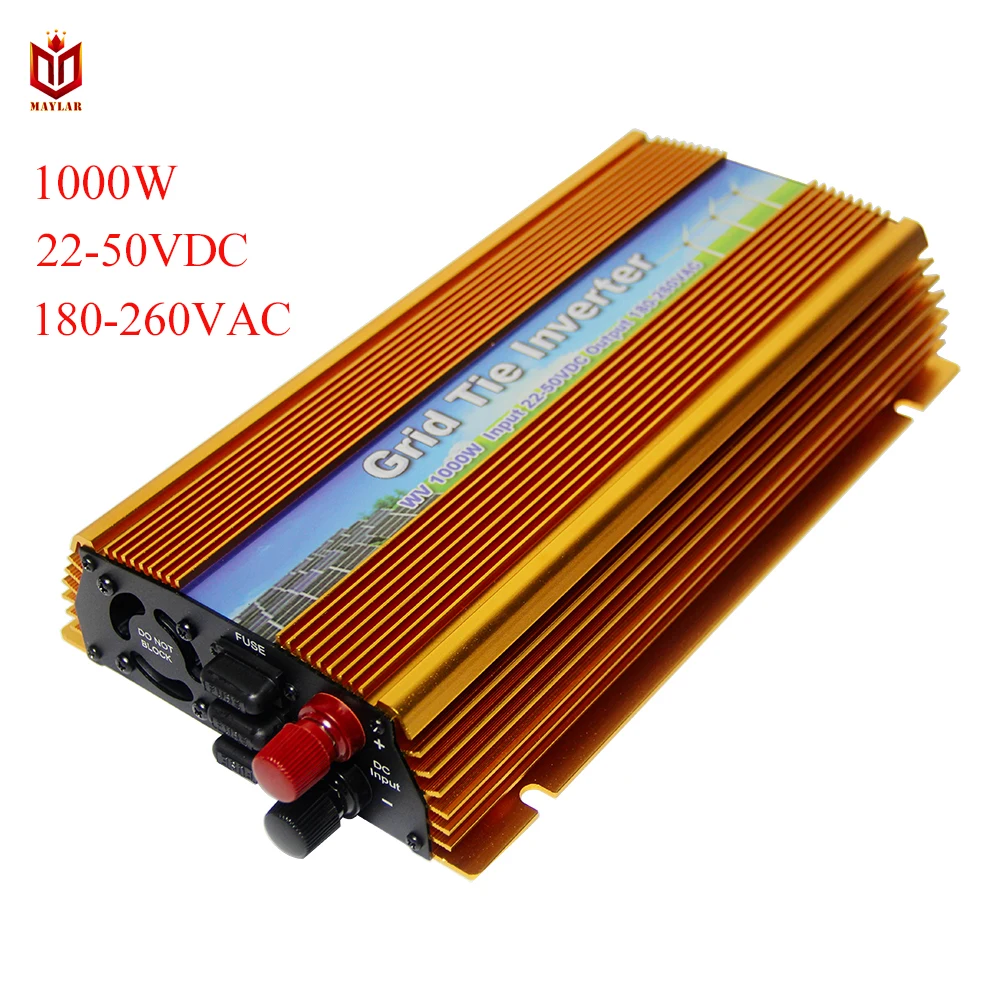 MAYLAR@ 22 50VDC 1000W Solar Grid Tie Inverter with MPPT PV on Grid