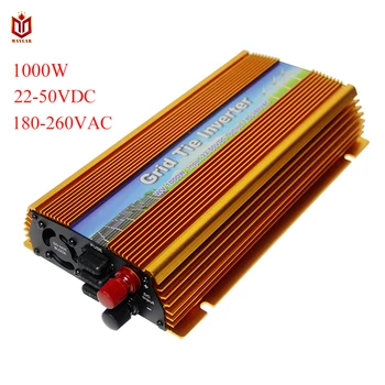 

MAYLAR@ 22-50VDC 1000W Solar Grid Tie Inverter with MPPT PV on Grid Inverter, Output 180-260V.50hz/60hz, For Alternative Energy