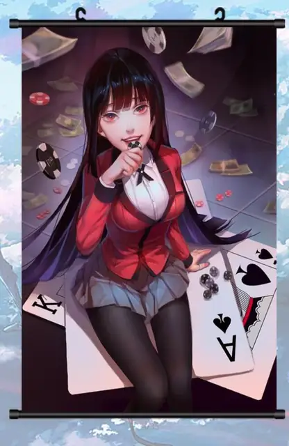 Anime Kakegurui Compulsive Gambler Home Decor Wall Scroll Poster 50X70cm D292 Anime Kakegurui Compulsive Gambler Home Decor Wall Scroll Poster 50X70cm D292
