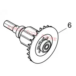 Натуральная арматура для Makita 619404-1 DTD153