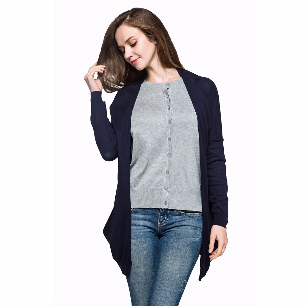 Thin Spring Summer Autumn Loose Long Cotton Women Female Plus Size Long Sleeve Sun Protection air conditioning Sweater Cardigan