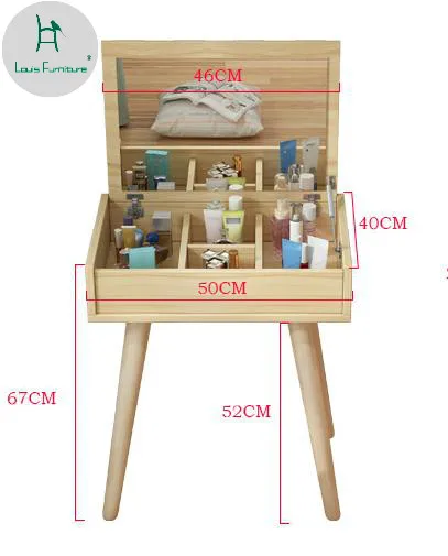 Us 47 9 Louis Fashion Dressers Nordic Bedroom Small Family Flip Makeup Stage Modern Simplicity In Dressers From Furniture On Aliexpress