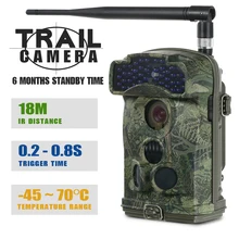 Инфракрасная камера ночного видения, Охотничья камера 12MP 1080P 3g, камера для слежения за дикой природой, водонепроницаемая камера с 3 датчиками PIR