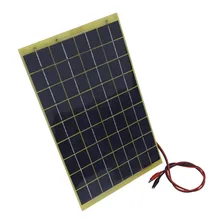 10 Watts 12 Volts Époxy Panneau Solaire Module 12 V Batterie Chargeur Camping