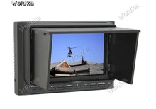Moniteur FPV de champ d'affichage à cristaux liquides de TFT de résolution de 5 pouces 800x480 avec le bouclier pliable de lumière du soleil pour FPV/Multocpter CD50 T03(China)