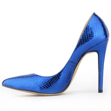The Shallow Mouth High-Heeled Shoes 2015 Spring&Autumn women fashion Pumps Basic Weddding Mature Snake Skin Soft Leather Pumps