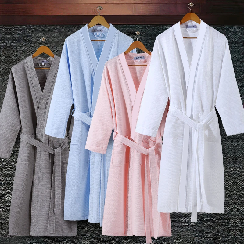 plus size waffle dressing gown