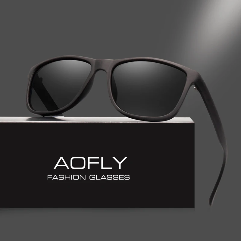 Kaufen AOFLY Marke Design Polarisierte Sonnenbrille Männer Fahren Sonnenbrille Vintage Retro Spiegel Goggle Brillen Männlichen Gafas De Sol AF8031