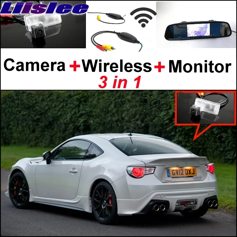 

Liislee Special Camera Wireless Receiver + Mirror Monitor Parking System For TOYOTA 86 GT FT GT86 FT86 86GT 86FT For Subaru BRZ