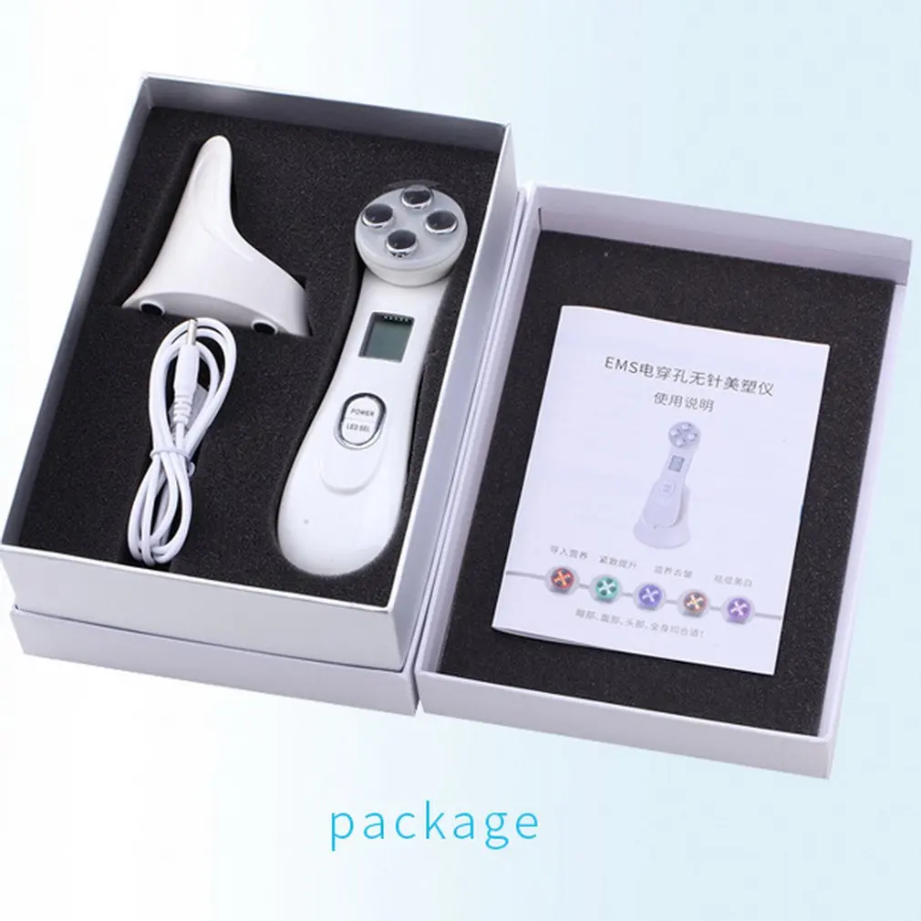 

Home use RF radio frequency Face lift beauty instrument Needleless EMS Rhytidectomy facial beauty equipment Anti-wrinkle