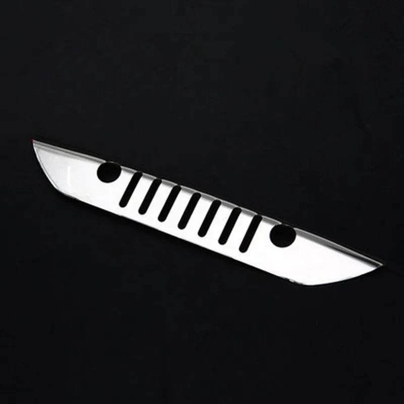 Stainless Brake Lights Decoration Sticker For Jeep Compass 2011 2014 Rear Windshield Stickers