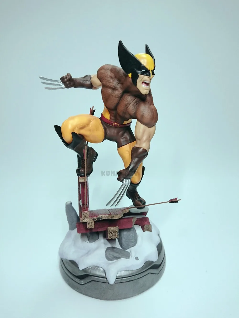 Tanie Wolverine rysunek Logan Justice League ARTFX + X Force statua X mężczyźni broń X Iron Man zabawka z kolekcji figurek akcji