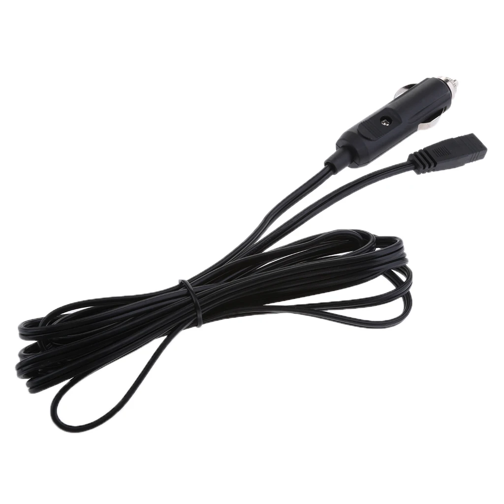 Premium 10Ft 12V/24V 2Pin Plug Power Extension Cable for Cooler Box Fridge