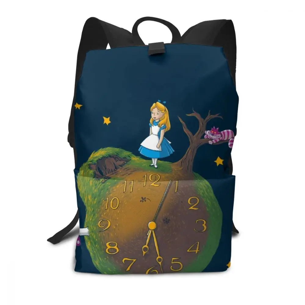 Маленький рюкзак принца Le Petit Chef, рюкзаки с принтом, трендовая сумка для мужчин и женщин, Подростковая школьная многофункциональная Высококачественная сумка - Цвет: The Little Alice