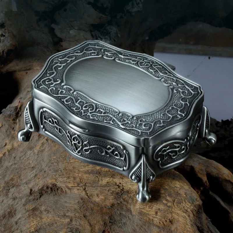 OGRM Metal Crafts LOTR Arwen Evenstar Necklace Pendant Earing Casket Jewelry Box Tin Alloy Collection Ring Box Best Gifts 2