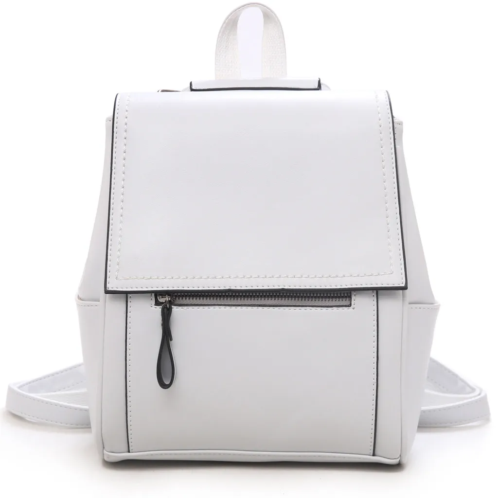 

OCARDIAN Women Backpacks New Fashion Casual Solid Color PU Leather School Bags High Quality Stylish Backpacks Dropshipping 61913