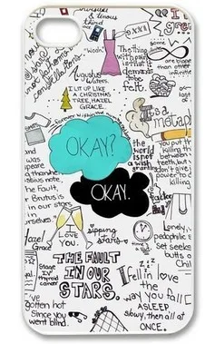 Ошибка в наших звезда жесткого пластика мобильный телефон чехол для iPhone 4 4S 5 5S 5C |