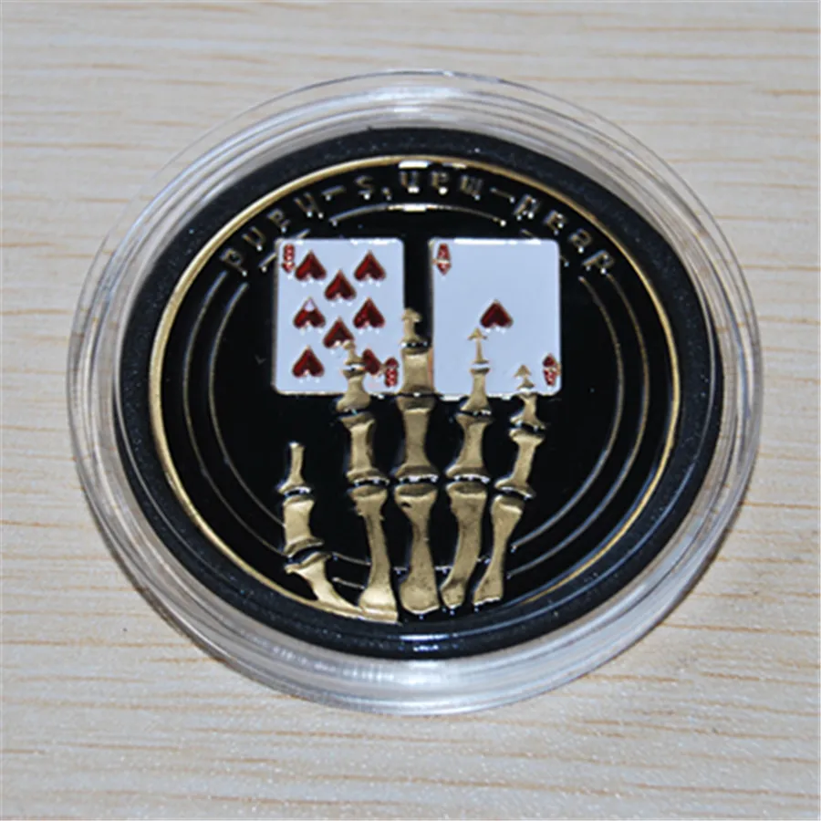 Новые Design.30pcs/Лот, казино металла жетон-монета, A8 смешивания покерная монета