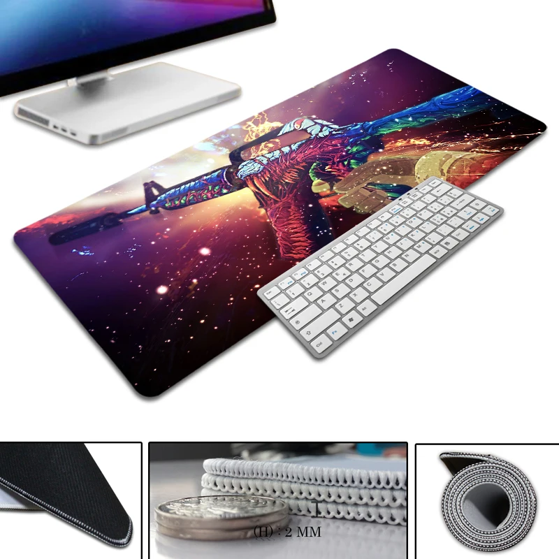 

MaiYaCaHyper Beast Padmouse 70x30cm wot pad to Mouse Notbook Computer Mousepad Popular Gaming MousePad Gamer to Laptop Mouse Mat