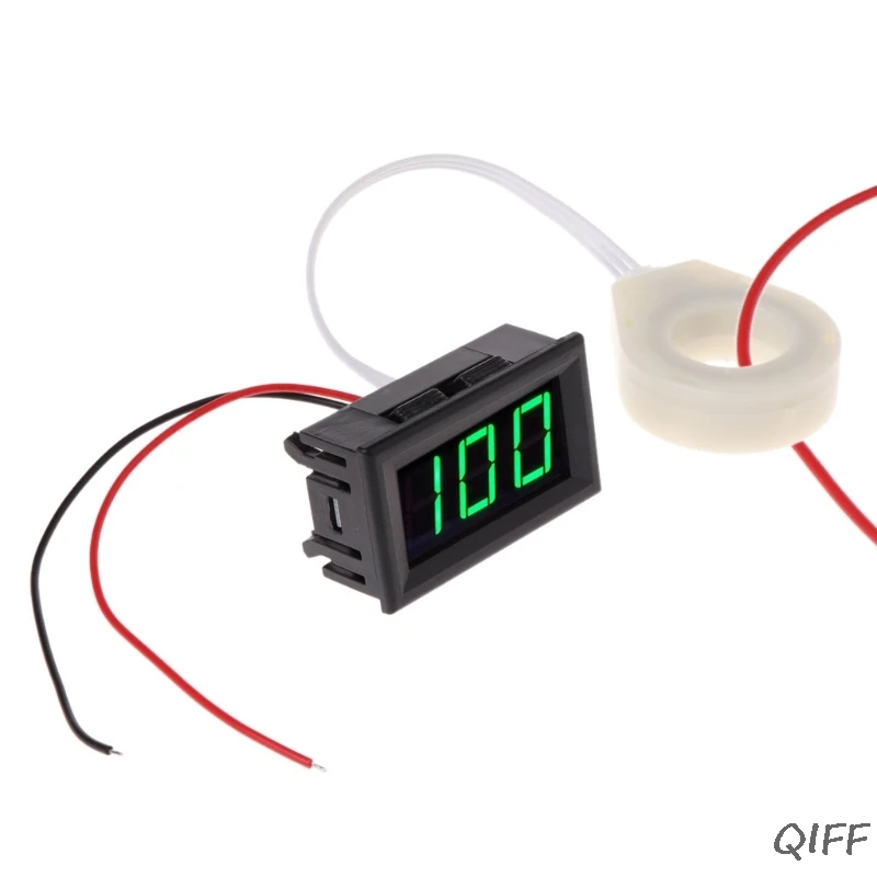 

DC 5-120V 100A Digital Voltmeter Current Voltage Amp Meter w Hall Effect Sensor Mar28