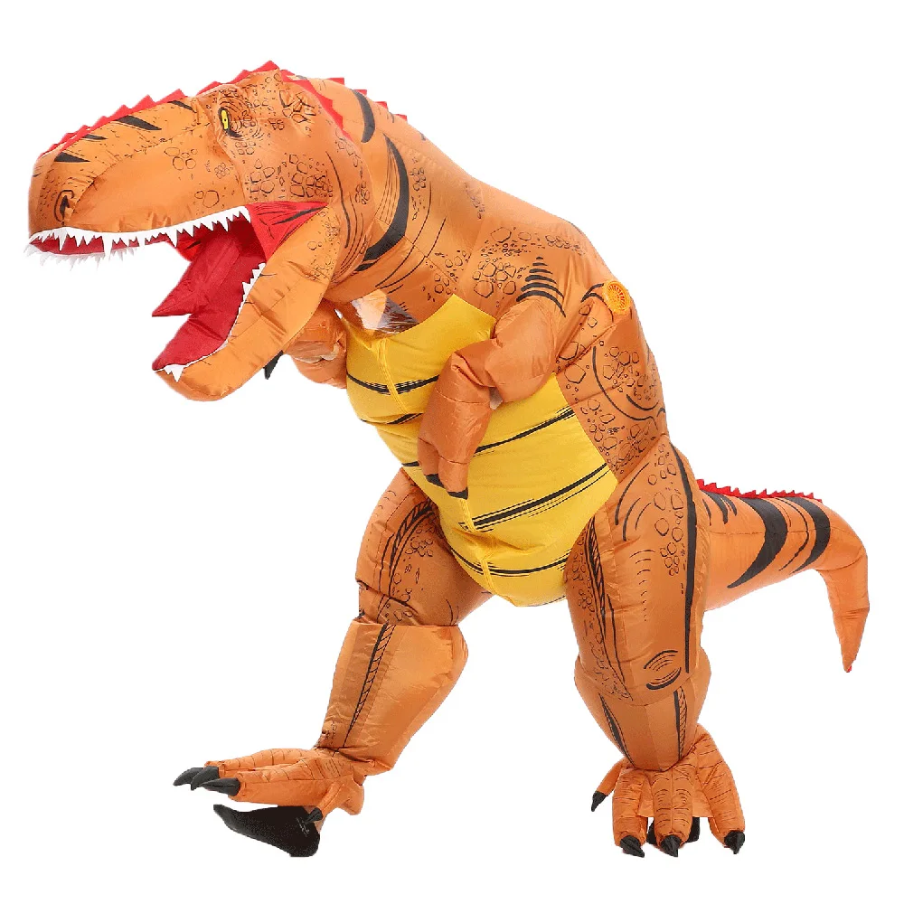 JYZCOS надувной костюм динозавра дети взрослый удар T Rex единорог ковбойский сумо