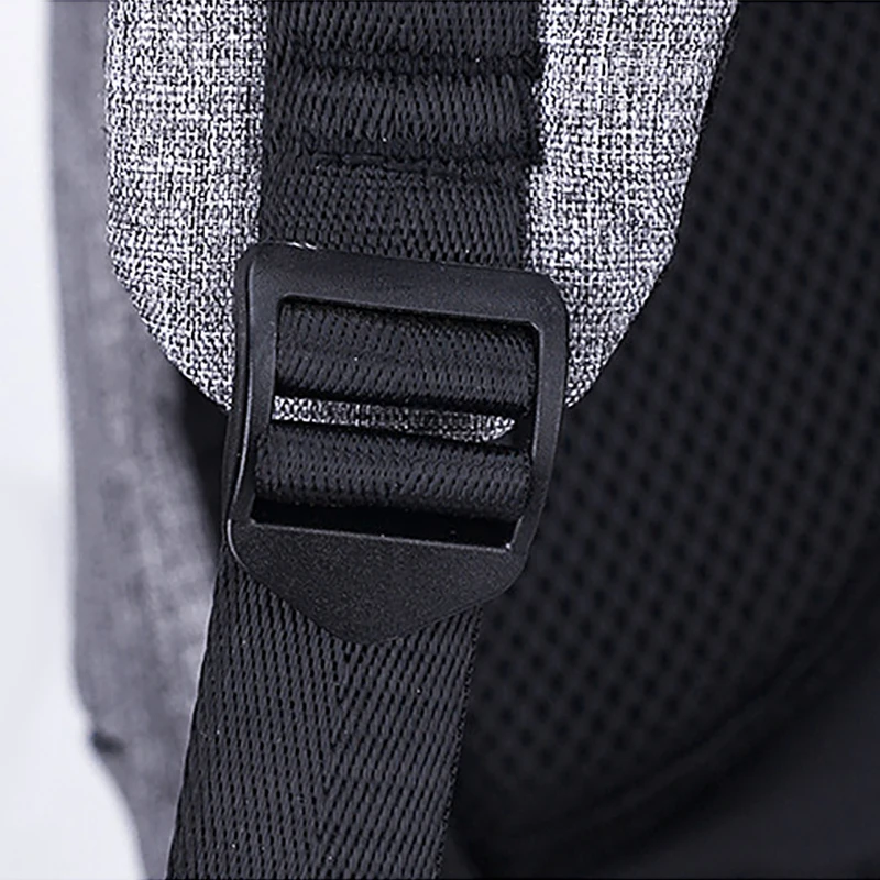 Рюкзак для ноутбука зарядка через usb Anti Theft рюкзак Для мужчин путешествия