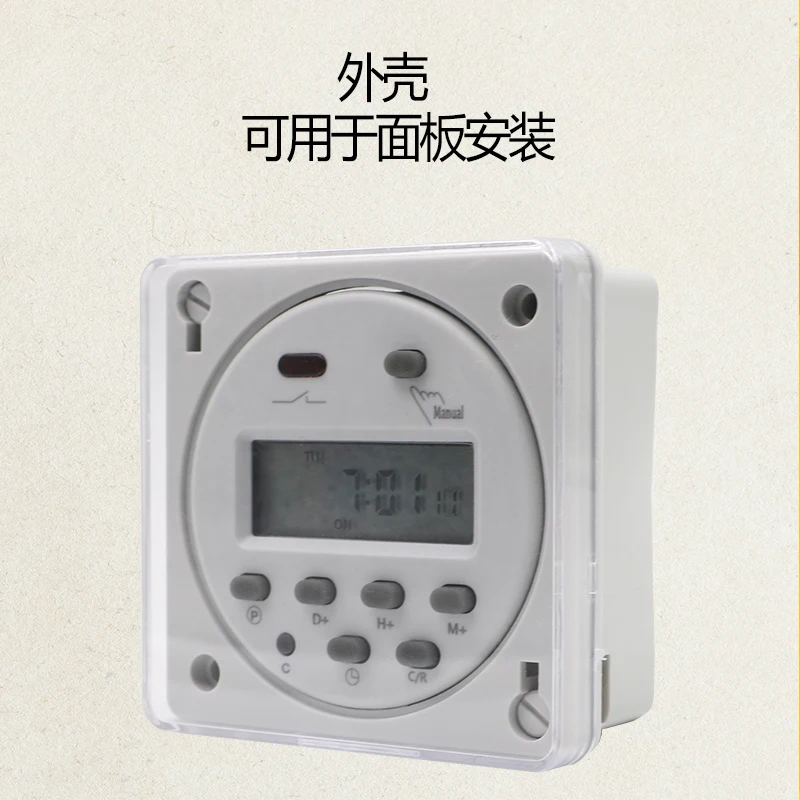 Microcomputer time control switch CN101A small timer light box timing power off automatic 220/12V | Обустройство дома
