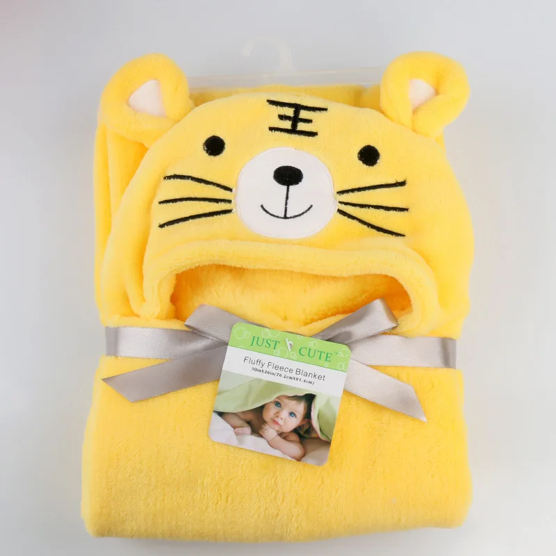 Детский мягкий Халат с капюшоном 12 цветов|baby towel|cartoon baby towelbaby bathrobe |