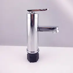 Одна ручка Ванная комната кран для раковины, кран для раковины, горячая и холодная вода смесь смесителей